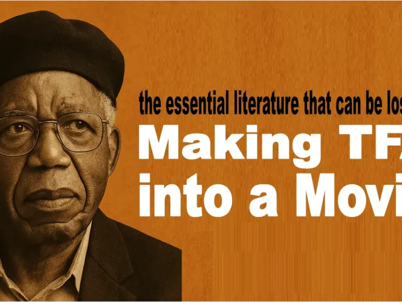 The essential literature that can be lost in making TFA into a movie