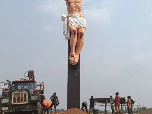 Fr Mbaka’s giant cross changes skyline at Umuchigbo Nike